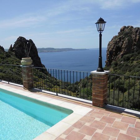 Villa Tramonti Sul Mare Nebida Esterno foto