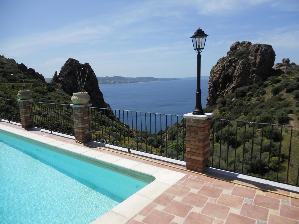 Villa Tramonti Sul Mare Nebida Esterno foto