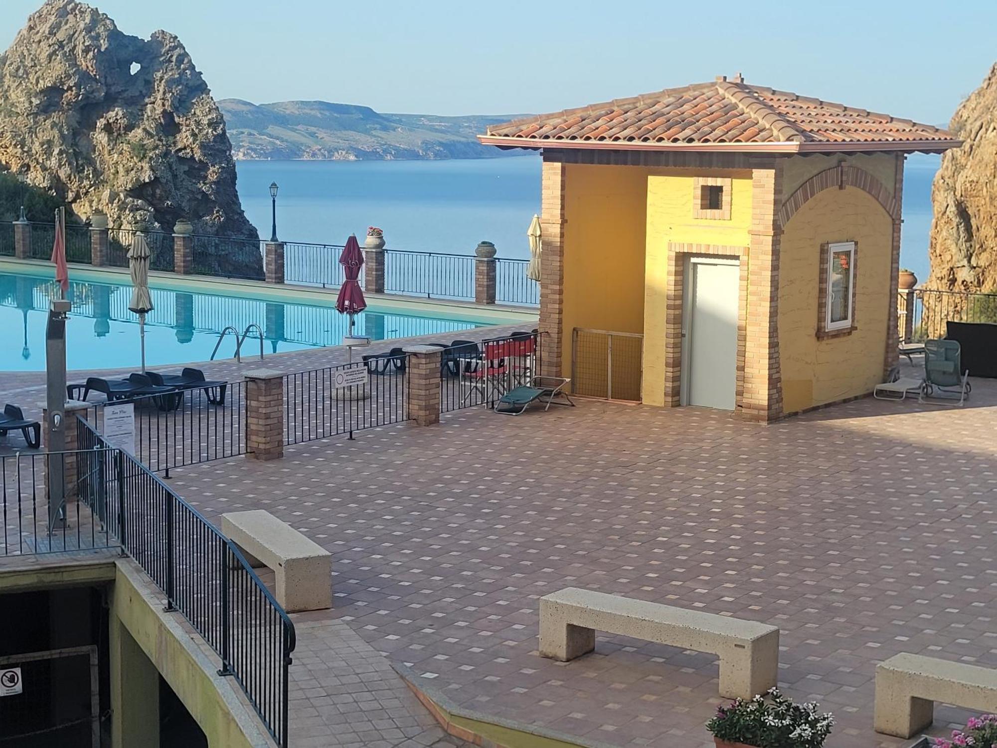 Villa Tramonti Sul Mare Nebida Esterno foto