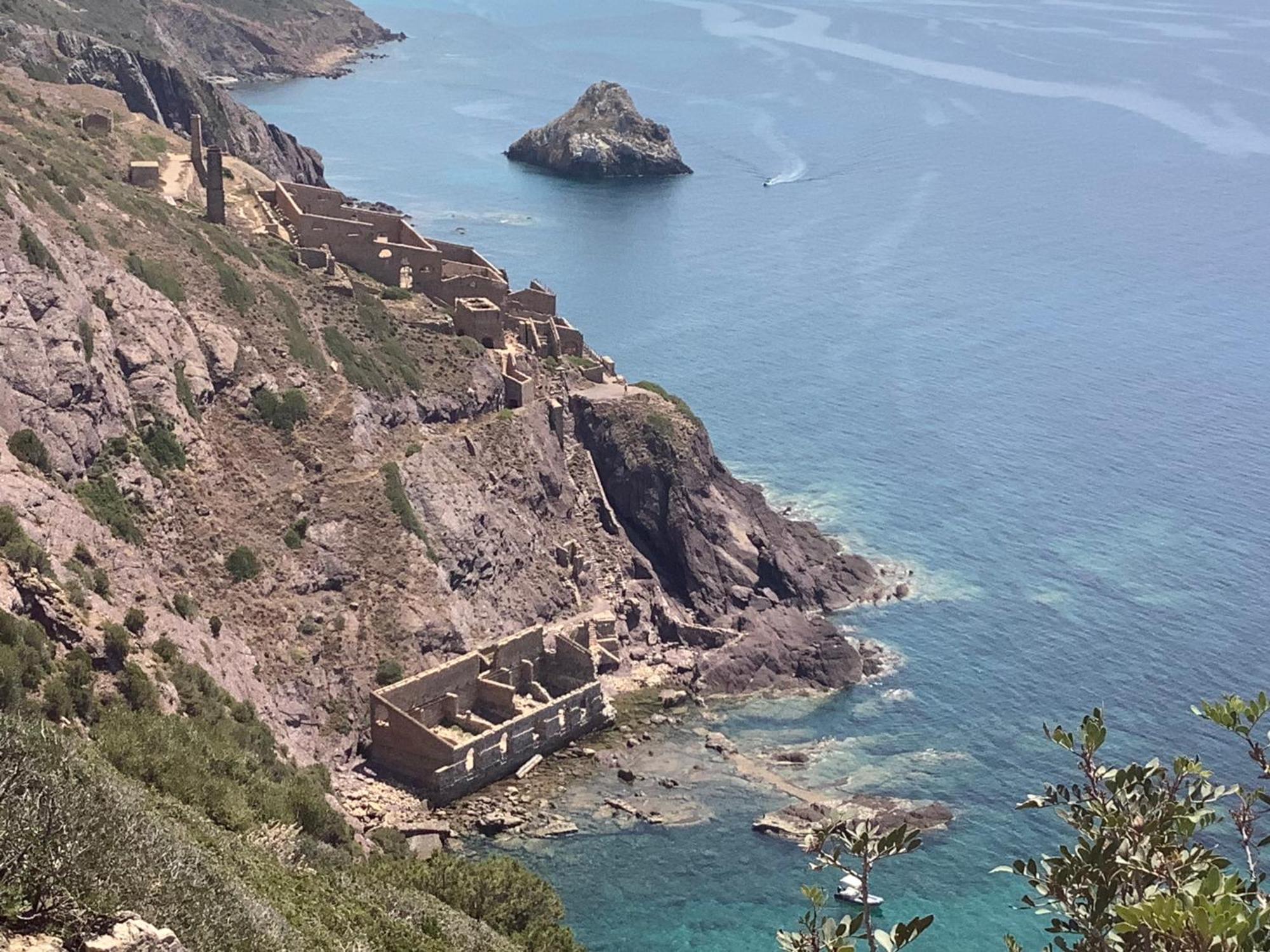 Villa Tramonti Sul Mare Nebida Esterno foto