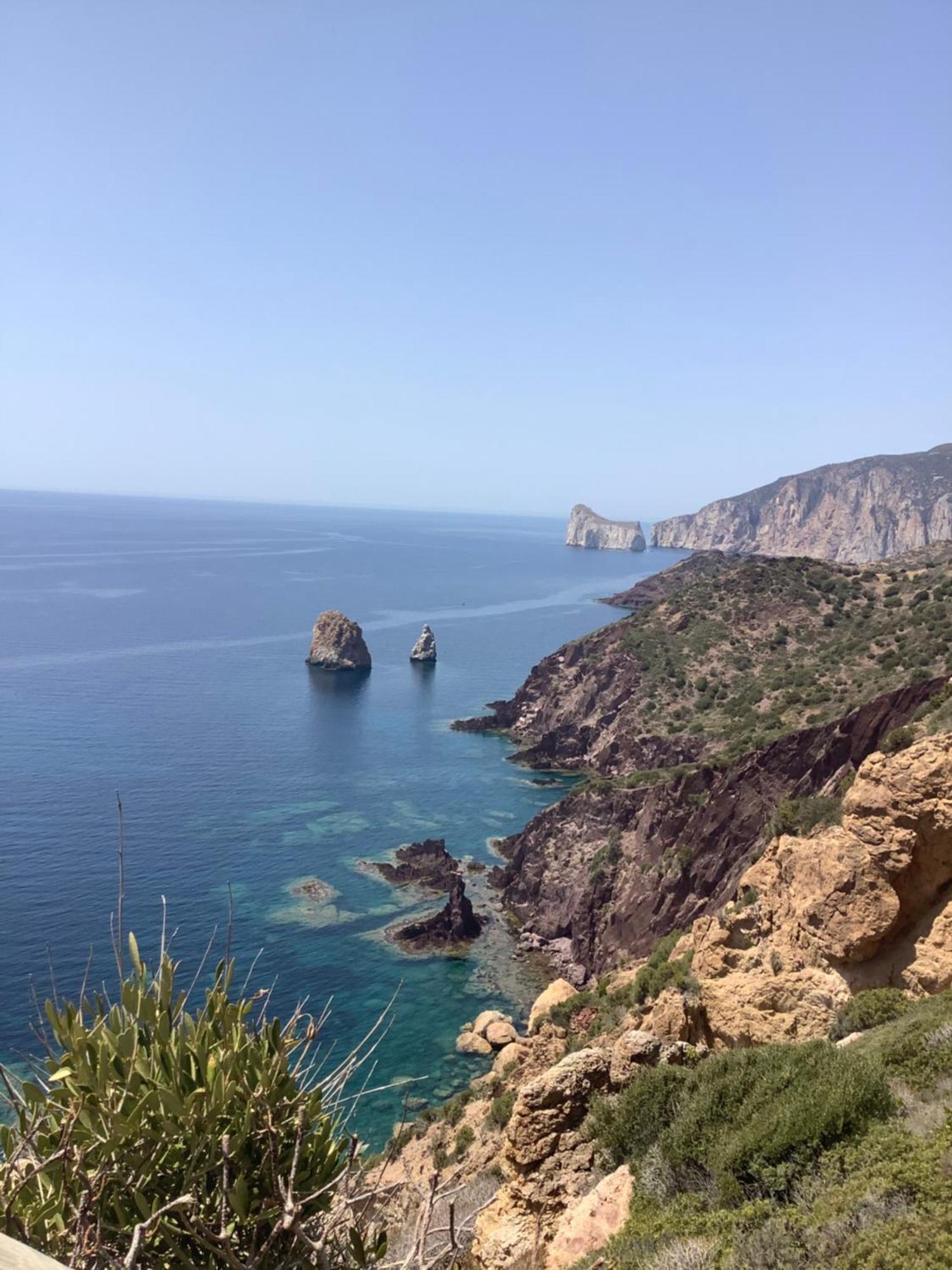 Villa Tramonti Sul Mare Nebida Esterno foto