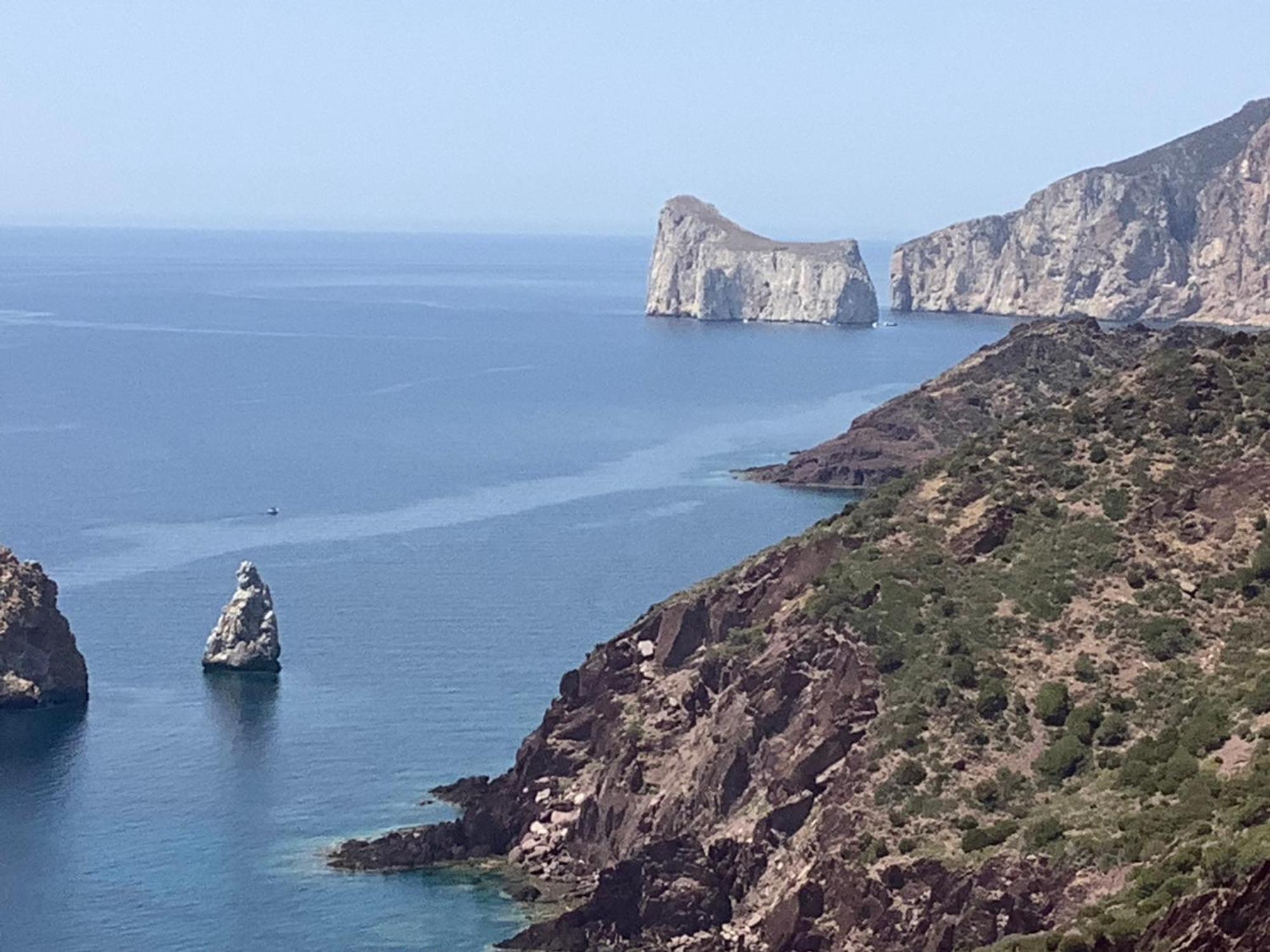 Villa Tramonti Sul Mare Nebida Esterno foto
