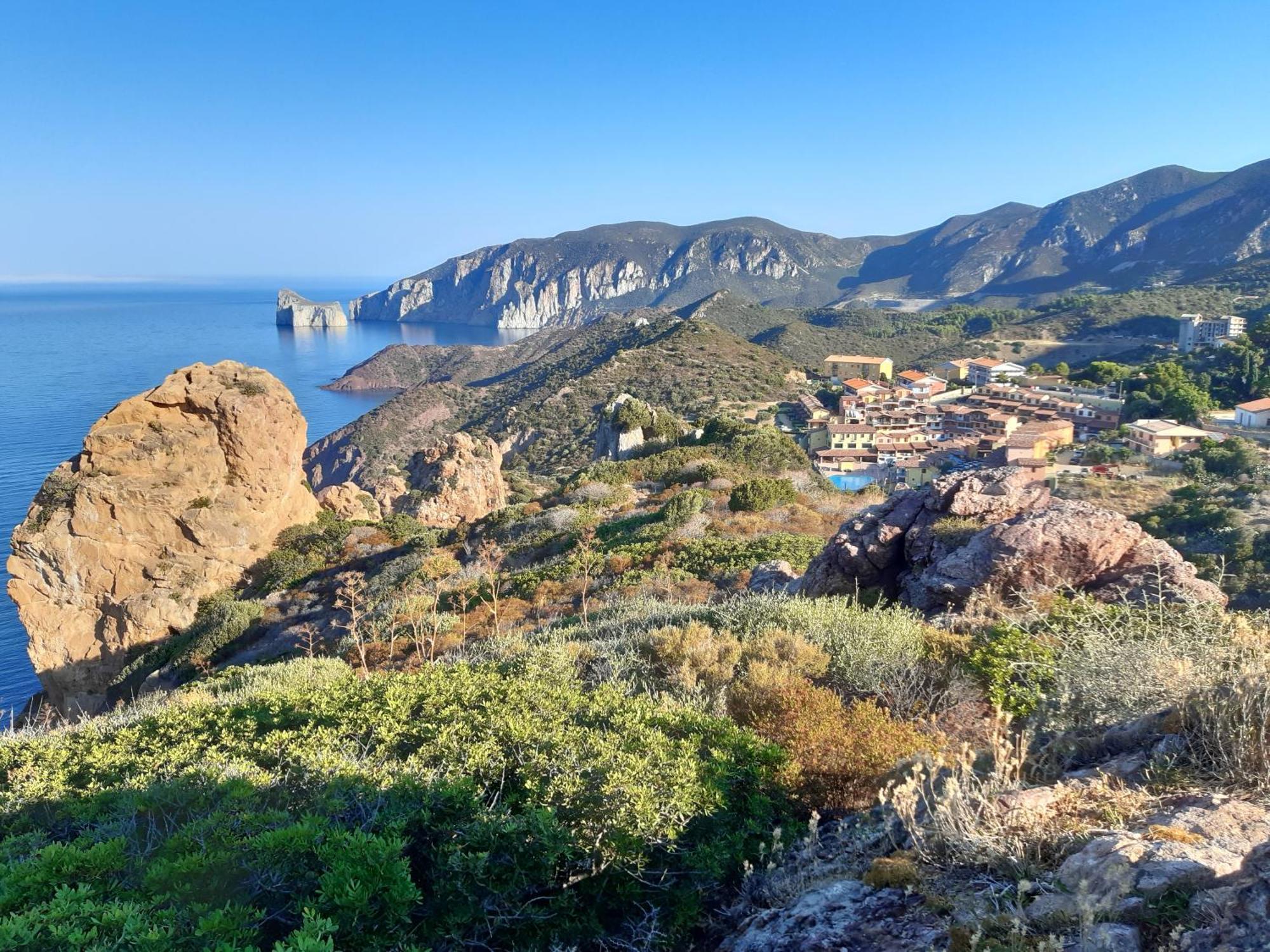 Villa Tramonti Sul Mare Nebida Esterno foto
